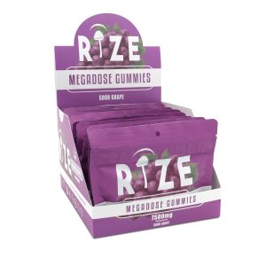 10 Pack - 7500mg Sour Grape Gummies